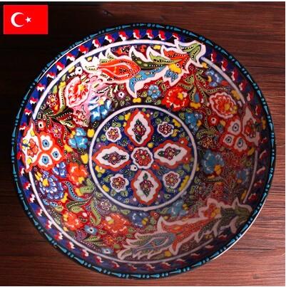【卡帕】土耳其手工陶瓷碗 30cm 商品图0