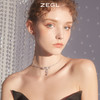 ZEGL蝴蝶结项链女小众设计感高级2022年新款choker项圈颈链锁骨链 商品缩略图5