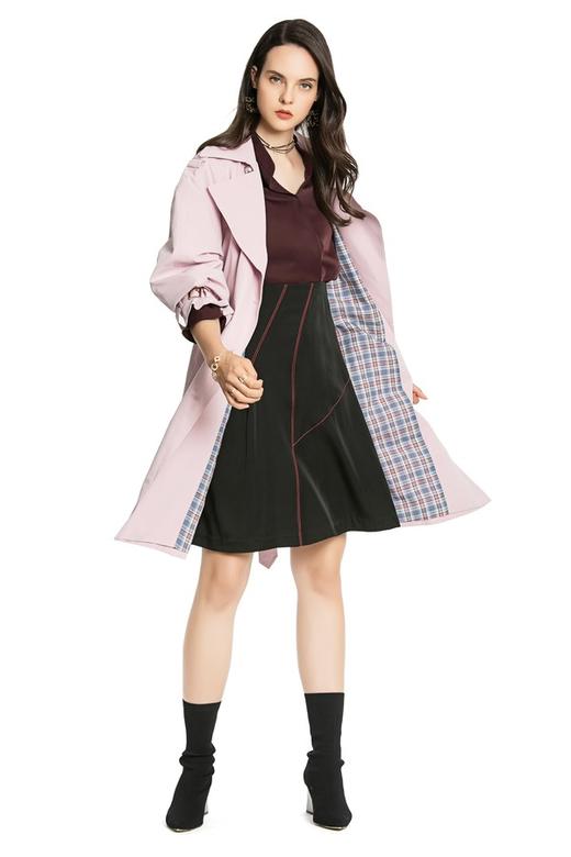 OCTAVIA 浅紫色风衣外套 4155 商品图1