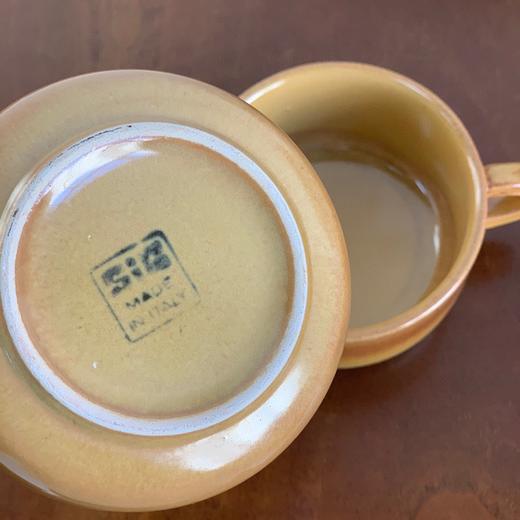1970s意大利SIC制造中古陶瓷咖啡杯 罕见渐变A0136 商品图5