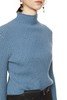 LNNNS 雾霾蓝修身高领毛衫 8120 商品缩略图2