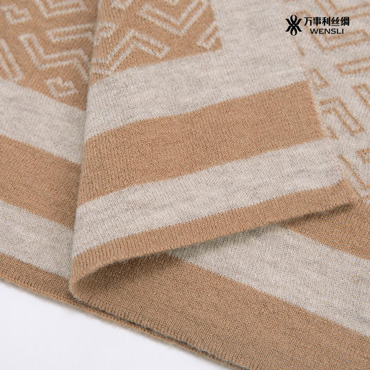 WENSLI/万事利 羊毛围巾-轩窗疏影 商品图3