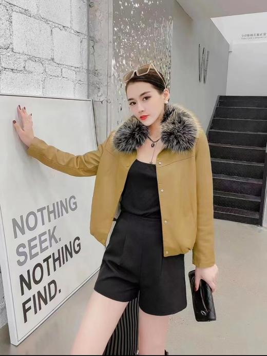 简约女人组PU外套（4） 商品图0