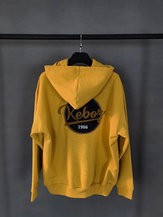 日潮超重磅廓形卫衣KEBOZ X FREAKS联名款卫衣男女同款 商品图8