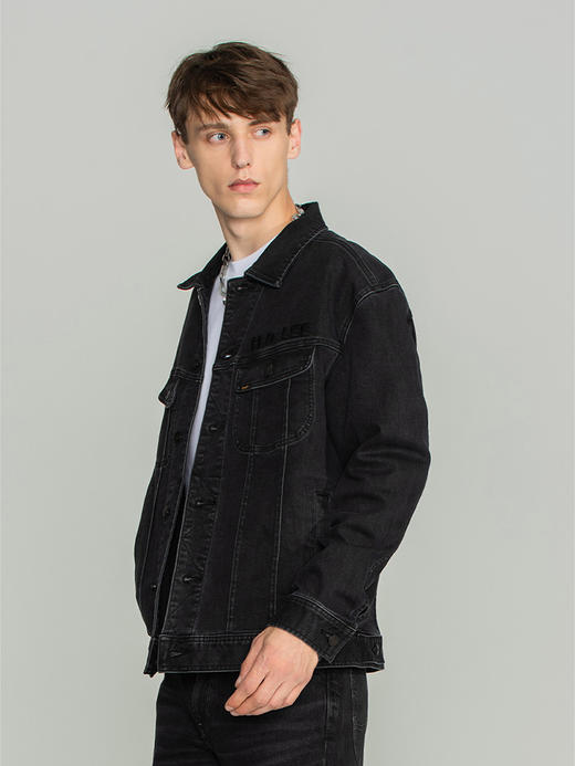 LEE 新品暖岩恒温男外套黑色舒适LMT0037082VL00F 商品图3