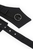 AVA 黑色不规则环扣腰带 8253 商品缩略图2