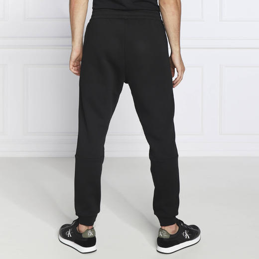 EMPORIO ARMANI 阿玛尼 男士棉质字母徽标印花休闲运动裤 黑色 6LPP62 PJ07Z 1200 商品图1