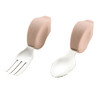 Qlittle叉勺宝宝辅食勺学吃饭短柄勺婴儿训练勺叉不锈钢儿童餐具 商品缩略图2