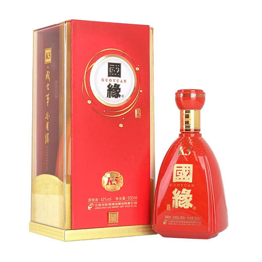 【实体商超版非电商版】今世缘 国缘V3(40.9% 500ml)   /国缘K3(42% 500ml)  / 国缘K5 (42% 500ml) 商品图2