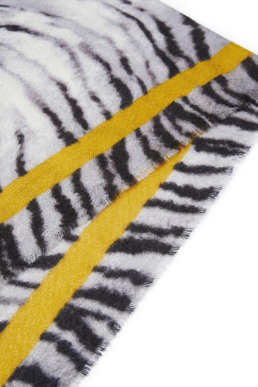 AVA 条纹饰动物纹围巾 7983 商品图1