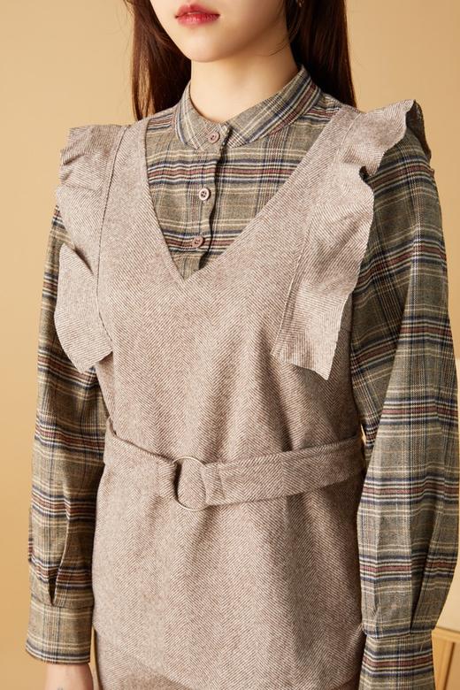 ELLA JADE 气质百搭格子套装 10582 商品图3