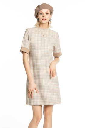 SUMMER & SAGE 小香风流苏连衣裙 4318