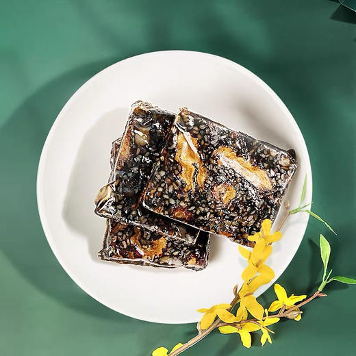 老金磨方阿胶糕即食固元膏糕滋送礼女礼袋盒东阿山东莲子百合正品300g 商品图2