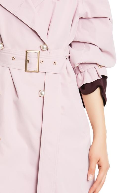 OCTAVIA 浅紫色风衣外套 4155 商品图4