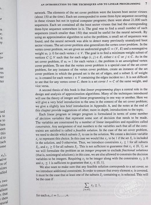 【中商原版】近似算法的设计 英文原版 The Design of Approximation Algorithms 计算机 David P. Williamson 商品图8