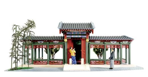 978-7-111-64434-7  垂花门场景 商品图0