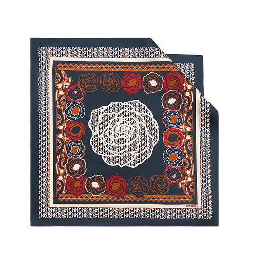 WENSLI/万事利 双面印花小方巾-杜乐丽花园 商品图4