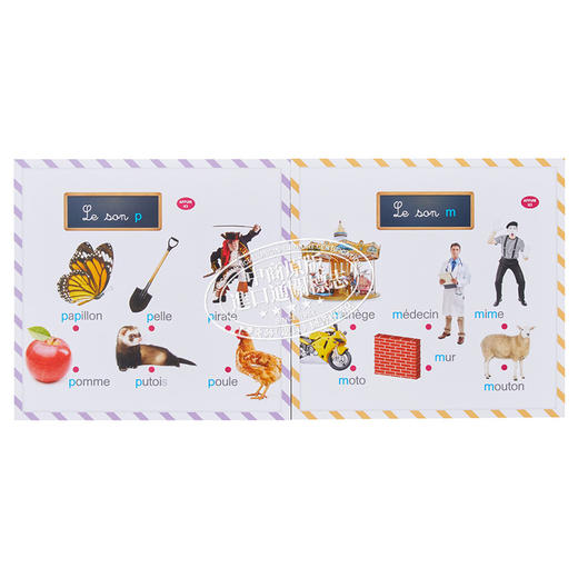 【中商原版】法语有声书 Larousse看图读单词 法文原版 Mon imagier sonore des premiers sons COLLECTIF 商品图6