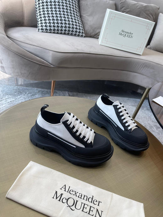 黑白拼色低帮帆布 商品图2