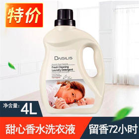 黛斯丽丝清新洁净洗衣液 4L
