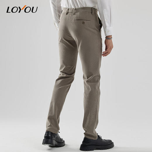 【名盾】LOYOU/朗逸秋冬休闲裤男士修身 商品图4