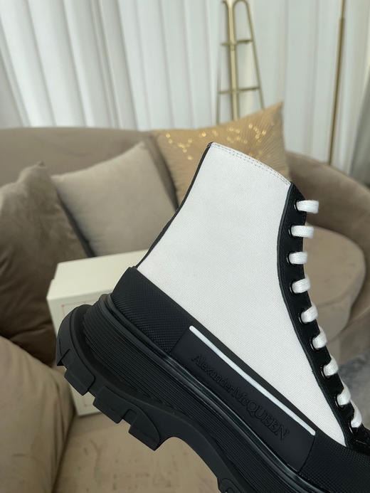 黑白拼色高帮帆布 商品图6