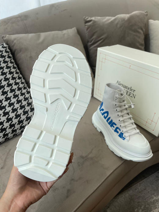 高帮白色蓝字母印花 商品图7