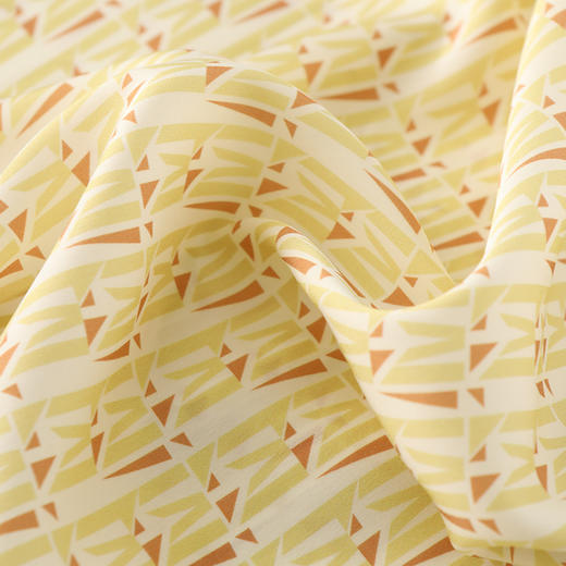 金三塔重磅桑蚕丝丝印花衣裤套女时尚家居服真丝睡衣  YSFBA213 商品图4