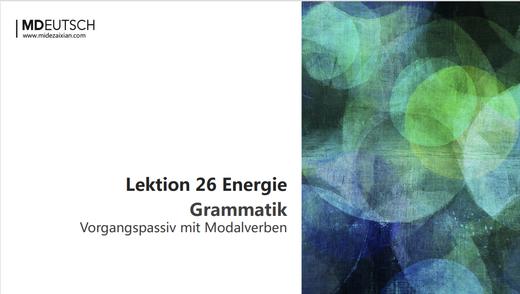 【语法】Passiv（1）- 带情态动词被动态丨L26 商品图0