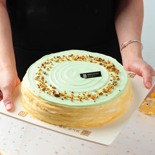 芒果千层蛋糕--一层层的千层皮，一颗颗的果肉，千层的爱意诉不完 商品图0