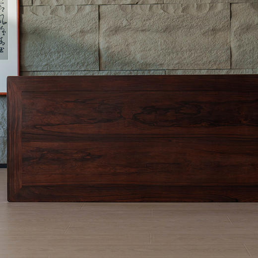 清 红木束腰云纹大画桌 商品图2