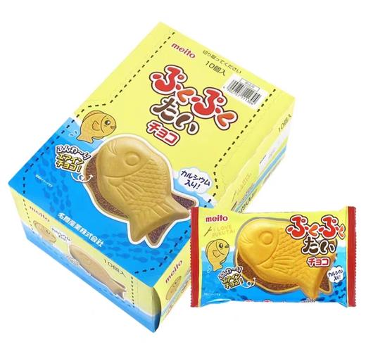 日本Meito名糖鲷鱼烧形夹心饼干16.5g*10个（两种口味） 商品图1