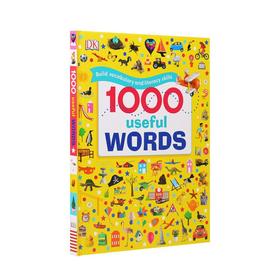 【点读版】1000useful words DK出品1000个常用单词书，场景认知，英语启蒙
