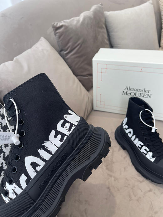 黑色高帮白字母印花 商品图8