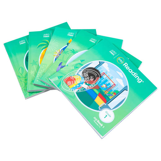 【中商原版】美国HMH Into Reading Student myBook Softcover Set Grade 1 小学语言艺术阅读学生书一年级 商品图2