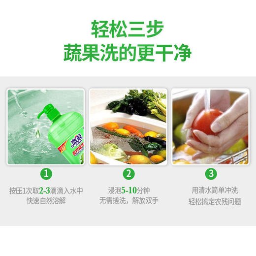 激浪青柠精华 透明洗洁精1.3kg（买一送一） 门店自提不发货 商品图4