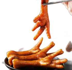 【亚欧超市】胡师傅凤爪500g±50g/份