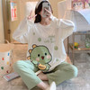 【超舒适！仙女卡通家居服】2022年新款睡衣女 家居服套装新款睡衣女 秋冬家居服卡通可爱长袖可外穿中东家居服套装 商品缩略图0
