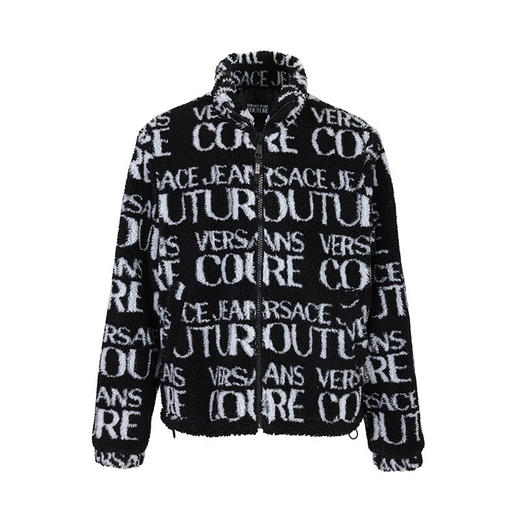 【超惠秒】Versace 范思哲 男女通款 品牌字母logo印花仿羊羔绒材质款保暖舒适百搭外套10928 商品图0