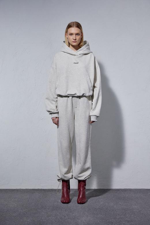 脚口抽绳卫衣裤 商品图0