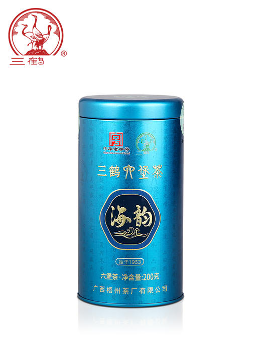【滋味甘醇 回甘持久】三鹤 海韵 2019年一级六堡茶 200g/罐（京东同款） 商品图0