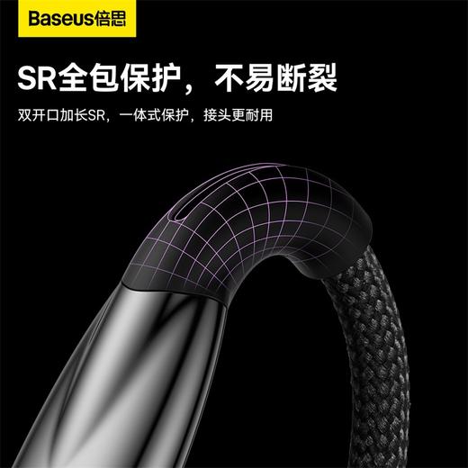 倍思 灯环系列 快充数据线Type-C to iP 20W 商品图4