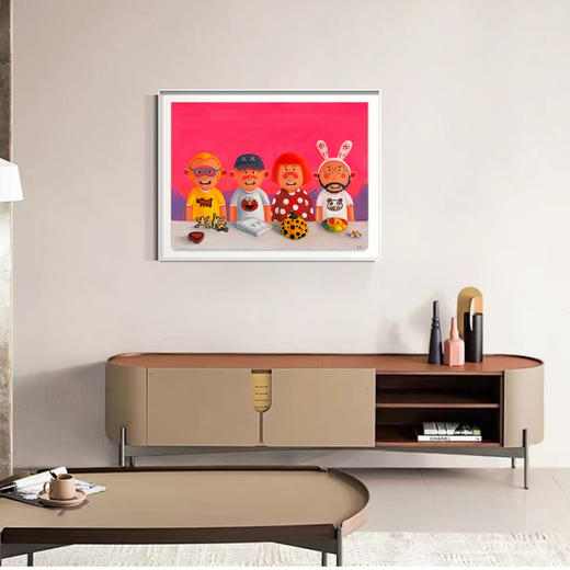 陈建周《西游归来·潮流艺术·四大天王》版画 商品图1