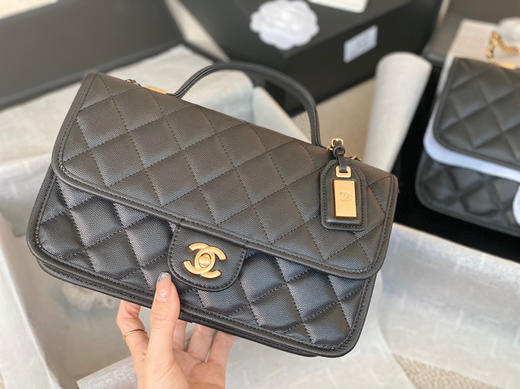 Chane.22K 复古邮差手提包 商品图4