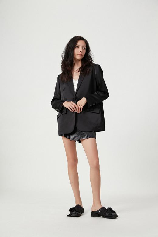 后背镂空黑色西装外搭 商品图4