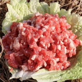 农家粮食喂养猪肉馅250g*2