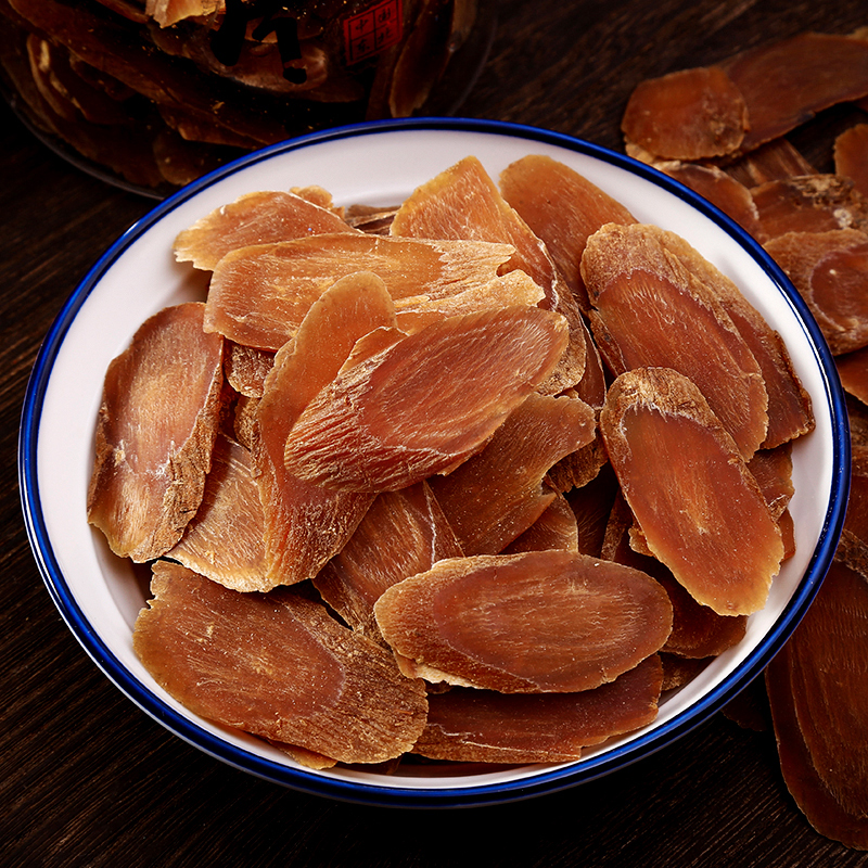 【长白山红参片】无糖大片红参片