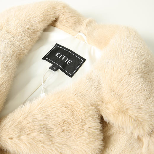 EITIE爱特爱冬季新款水貂羊毛皮一体保暖皮草大衣女7293912 商品图2
