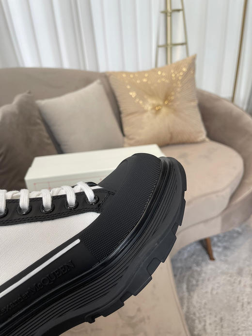 黑白拼色高帮帆布 商品图7