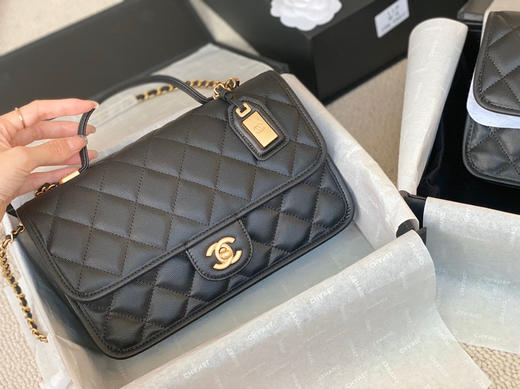 Chane.22K 复古邮差手提包 商品图3